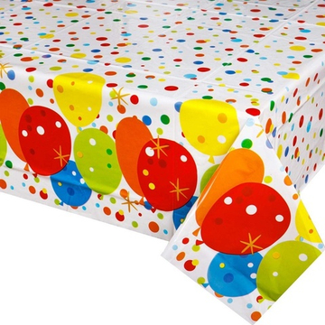Скатерть полиэтиленовая «Шары Конфетти», 130×180 см