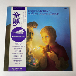 Винтажная виниловая пластинка LP The Moody Blues Every Good Boy Deserves Favour (Japan 1973) (Obi)