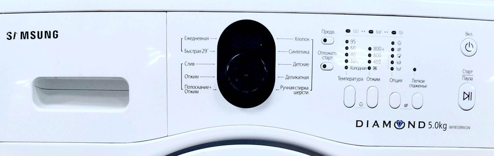Модуль управления стиральной машины Samsung WF8508NGW