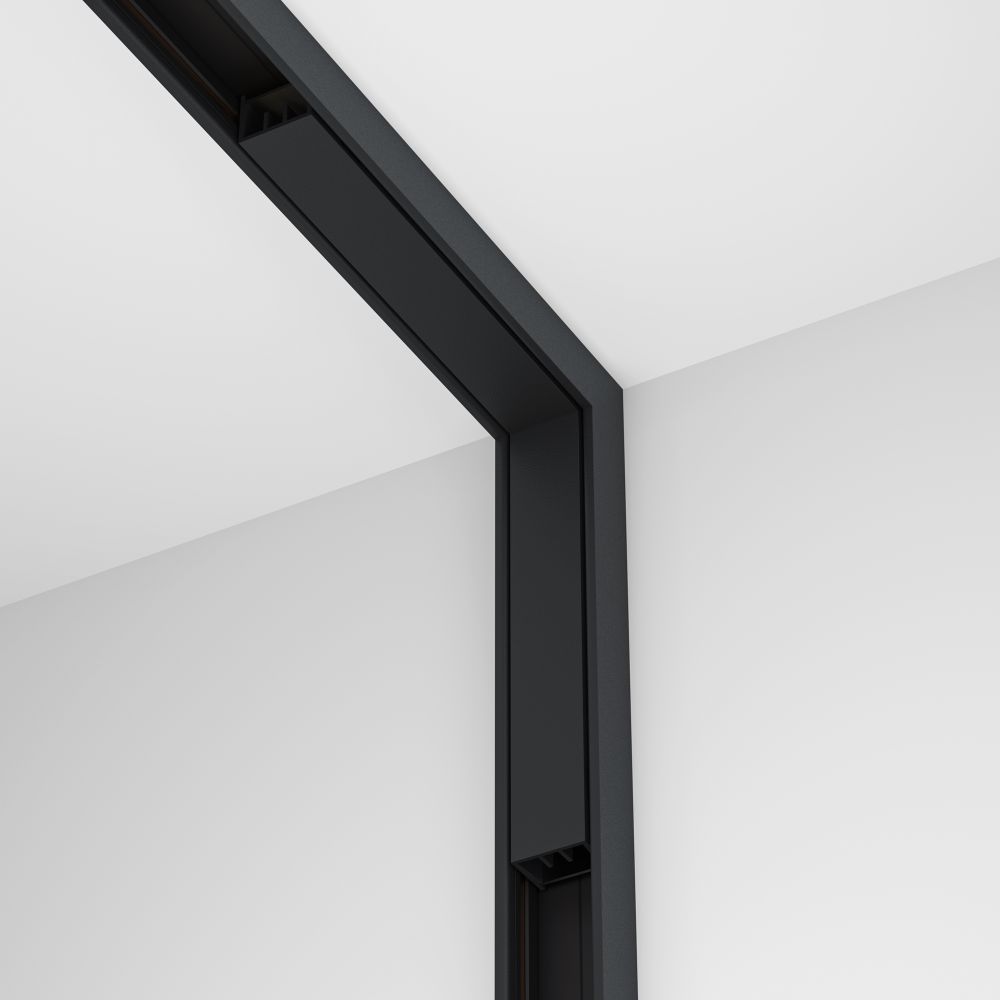 Коннектор питания угловой внутренний Maytoni   TRA172ICPC-1B