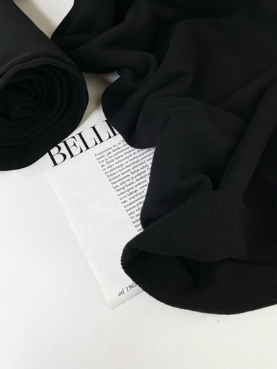 ЧЕРНЫЙ - Кашкорсе с лайкрой, компакт пенье (Ксения)