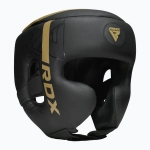 Боксёрский шлем RDX F6 золотой