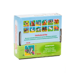 Животные, деревянные пазлы-половинки