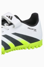 Сороконожки adidas Predator Club Hook-and-Loop TF Junior - белый