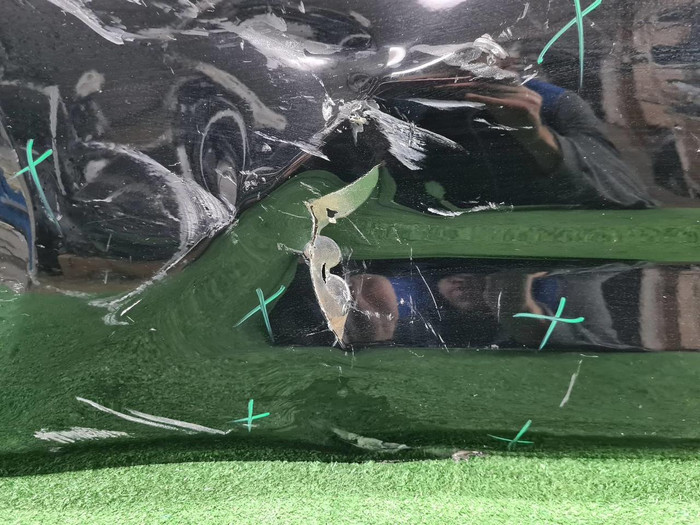 Дверь задняя правая Toyota Land Cruiser 300 (2021-н.в.) (В пленке)