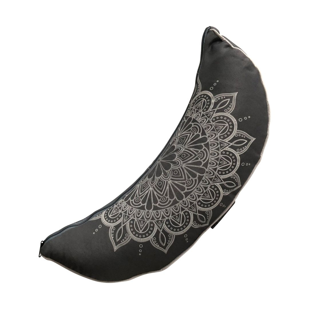 Подушка для медитации полумесяц Мандала Рамайога