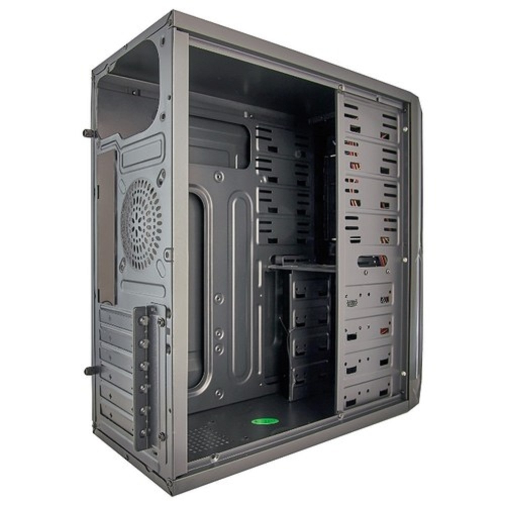 Exegate EX278402RUS Корпус Miditower Exegate XP-329S Black, ATX, &lt;без БП&gt;, 2*USB, Audio