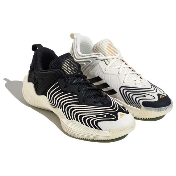 Adidas D Rose Son Of Chi 3,0 Баскетбольные кроссовки Низкие Топ Черно-белые Мужские