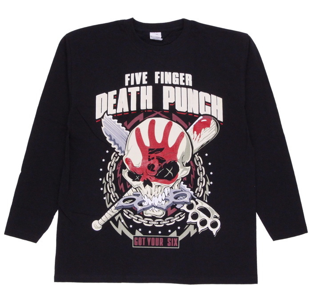 Футболка длинный рукав Five Finger Death Punch Got Your Six (660)