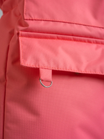 Женская парка на флисе "Соло" коралл