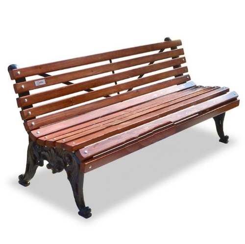 Скамейка чугунная «Белые ночи» без подлокотников