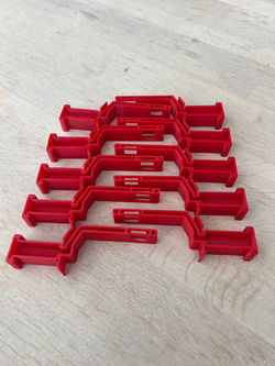 Консоль для держателя проводки на DIN-рейку с фронтальной стороны Striebel & John ED43P10 - 10 шт. 2CPX062334R9999