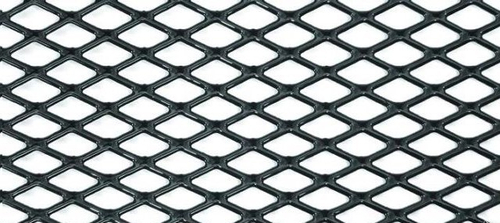 Сетка стальная декоративная черная 40 см*100 см (ячейки 0,8 см*0,8 см) (Ростов)