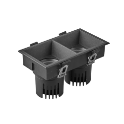Светильник MS-FLOW-BUILT-S157x85-2x12W Warm3000 (BK, 15 deg, 230V) (Arlight, IP20 Металл, 5 лет) 055925