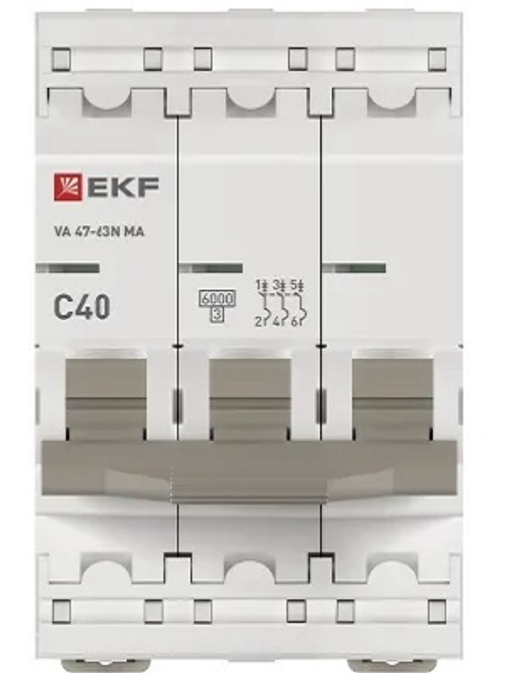 Автоматический выключатель  EKF M63MA6340C
