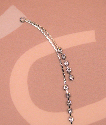 Подвеска двойная блеск 68 мм