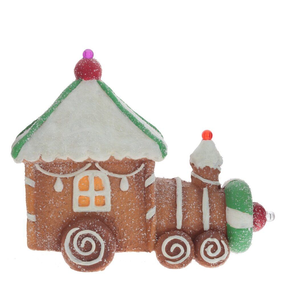 GAEM Фигурка декоративная с подсветкой "Паровозик", L35 W14 H28 см (3хAAА н/п)