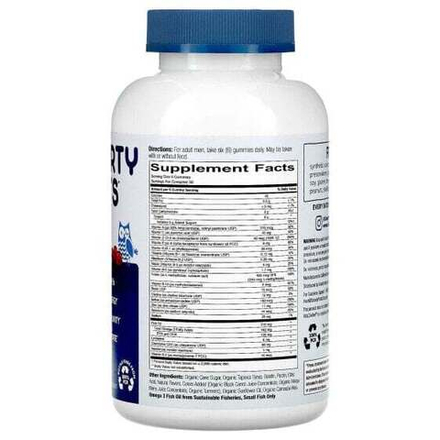 Витаминно-минеральные комплексы SmartyPants, Комплекс для мужчин, 180 жевательных таблеток
