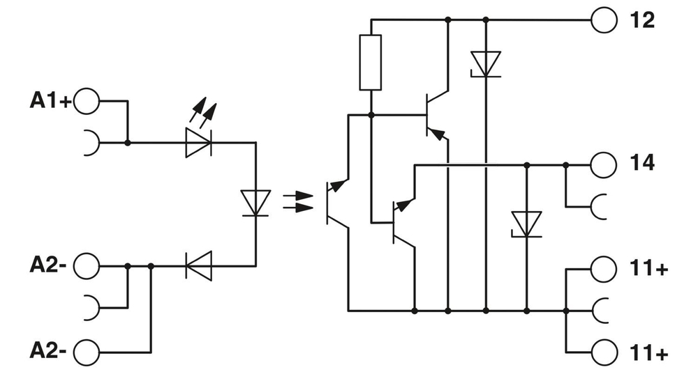2900378 - PLC-OPT- 24DC/ 48DC/500/W - Модуль полупроводникового реле