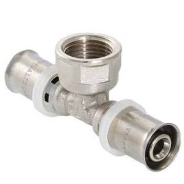 Пресс-фитинг Тройник VALTEC 26х1"х26 с внутренней резьбой (арт.VTm.232.N.260626)