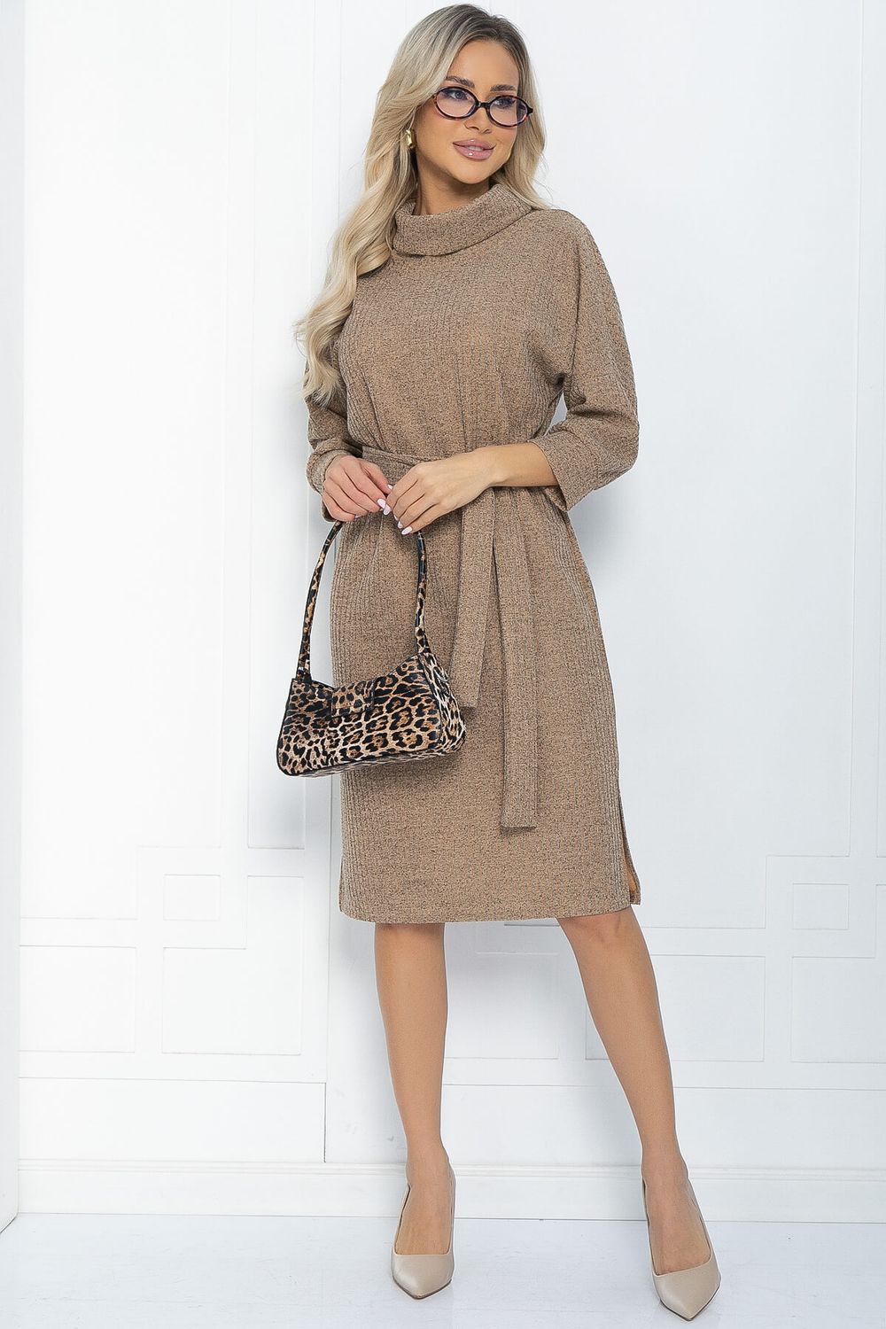 Платье Никс (пыльно-желтое) П12101 LT Collection