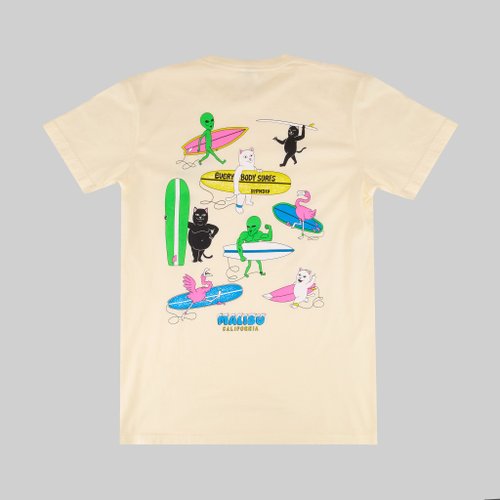 Футболка мужская Ripndip Everybody Surfs Tee артикул:RND10089 - купить в магазине Дайс