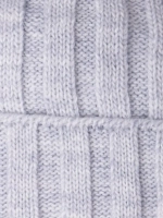 Шапка детская зимняя вязаная с помпоном и снуд