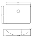 Раковина AltroBagno Futuro 001015 RaSp из нержавеющей стали
