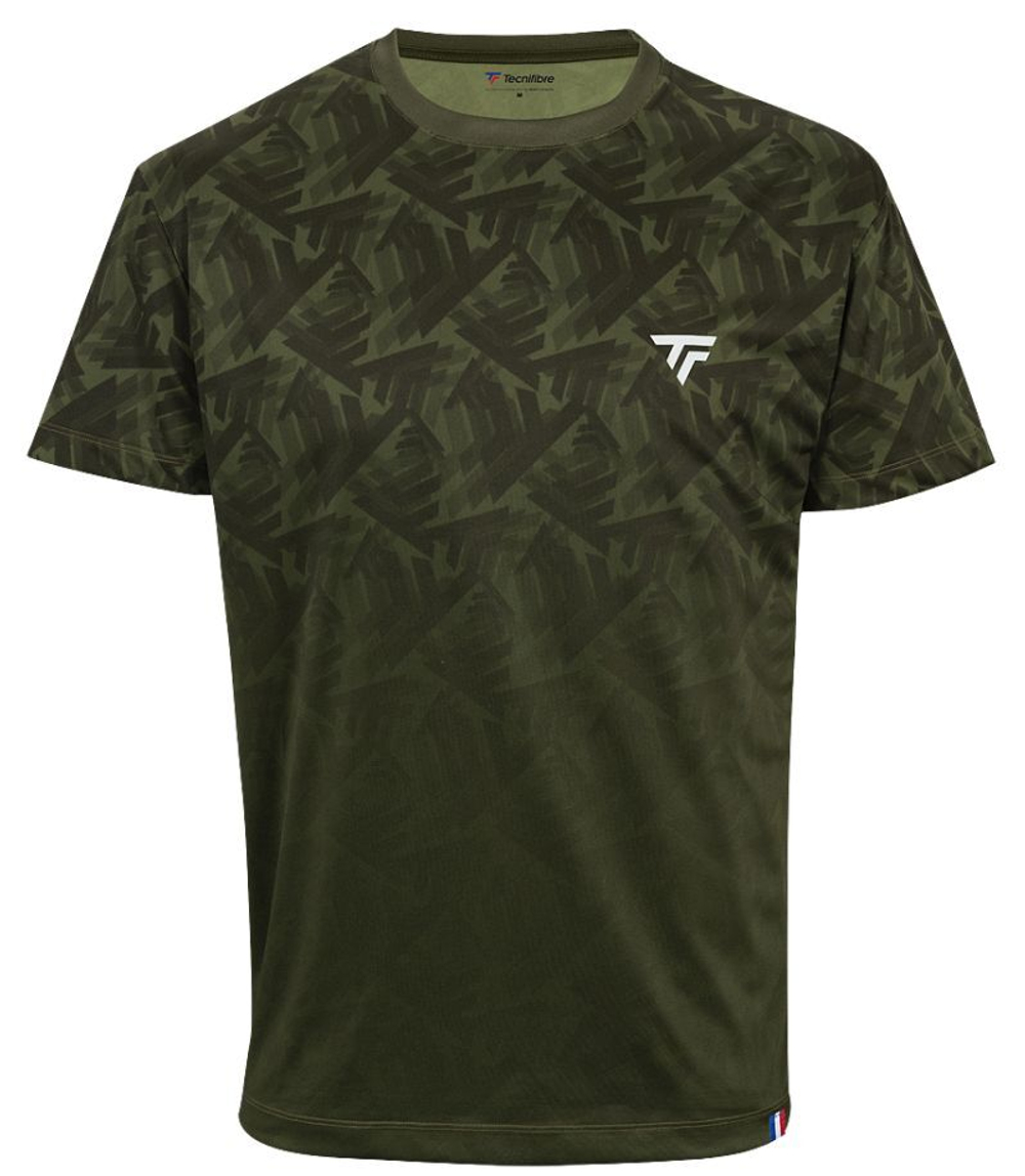 Теннисная футболка Tecnifibre X-Loop Tee - green
