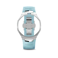 Корпус для часов POP-Swatch x AP - HUIT BLANC из 2 ремешков