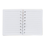 Блокнот Basir, формат А7, серия "Sweet", 2в1, яркая обложка с мини блокнотом, 60 листов, размер 11.5*8.5 см