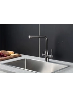 Смеситель для кухни с подключением под фильтр FRAP F4396-39