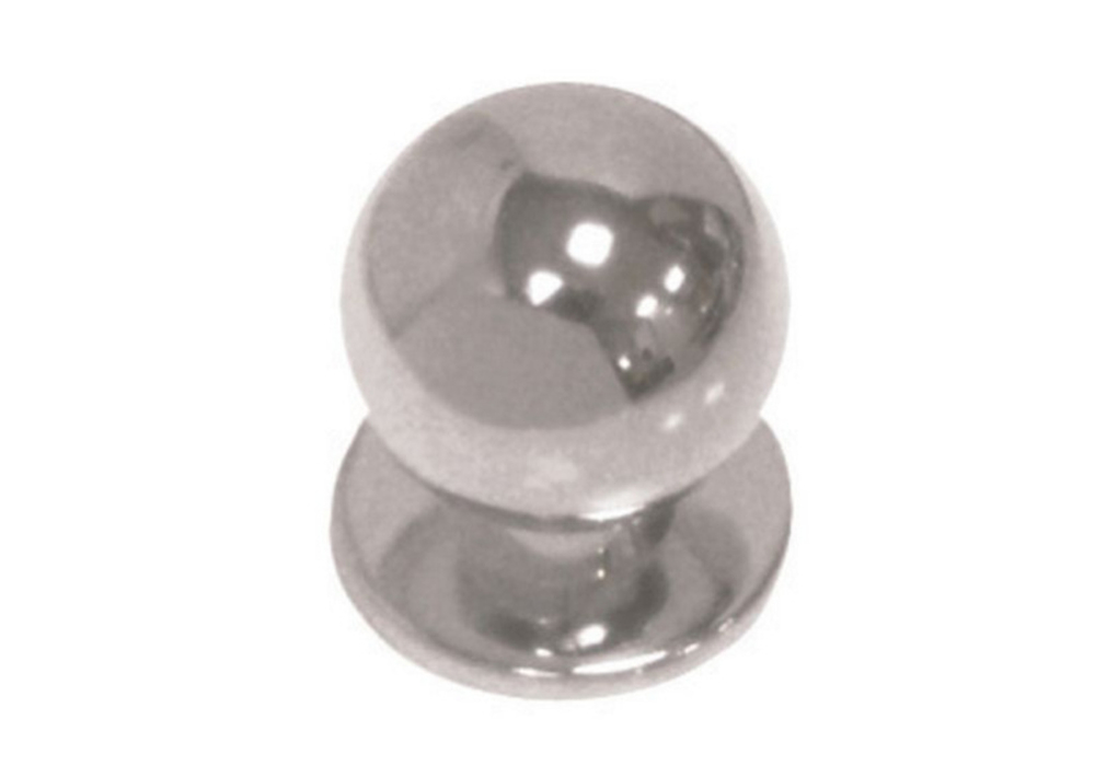 Ручка мебельная кнопка KL-288 SS мат. хром D-20mm  /100