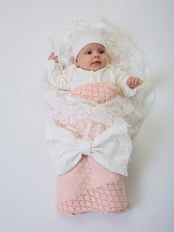 Конверт на выписку для новорожденных летний