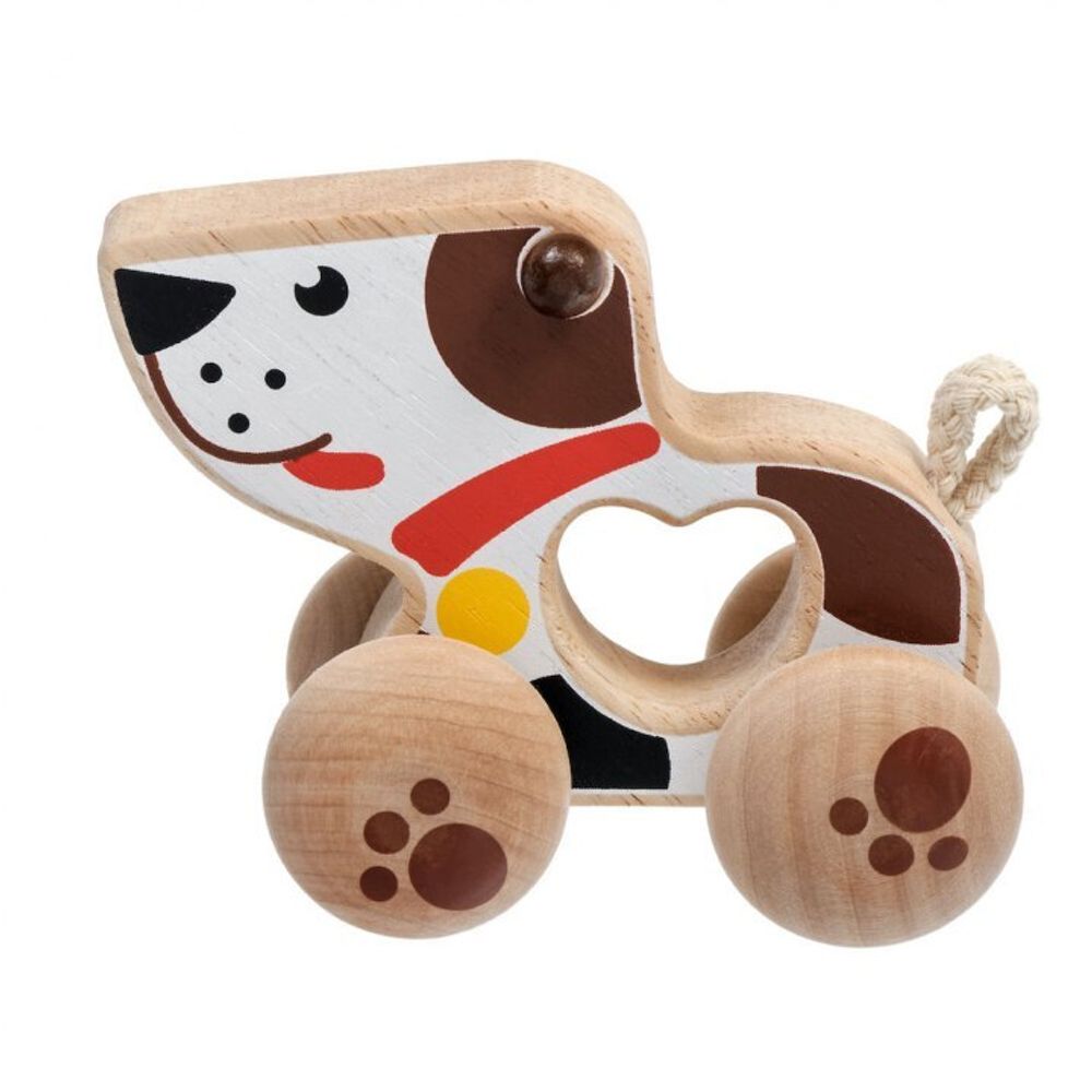 Каталка &quot;Собачка&quot; LUCY&amp;LEO Puppy Trolley Wooden Toy