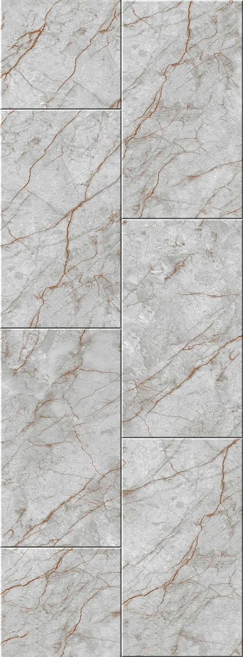 Панель ПВХ 3D StarLine Марвин Серый Дуо 2700х250 мм