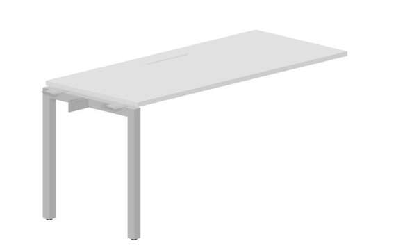 стол Polo 1580х680х750мм (меламиновый аутлет) - приставной элемент