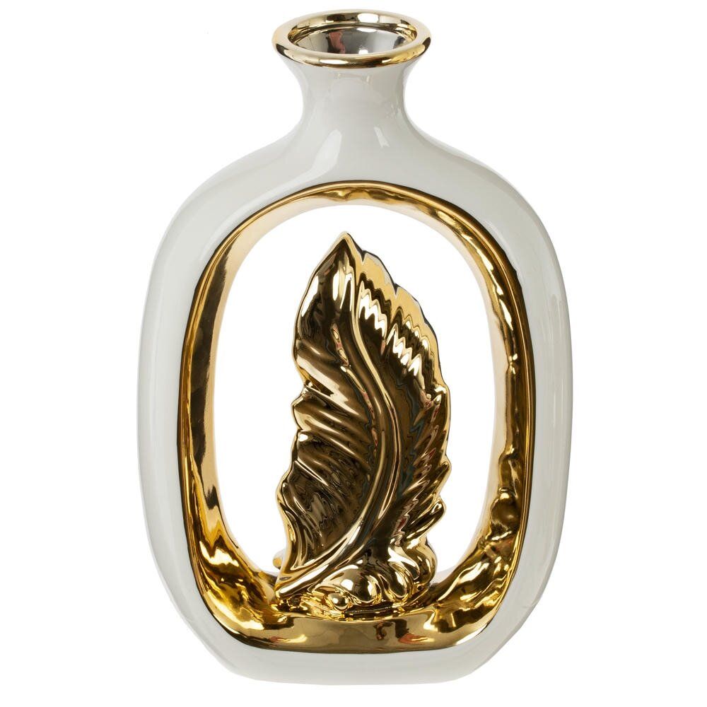 GAEM Ваза для искусственных цветов, 550 мл, L18 W6,5 H28 см