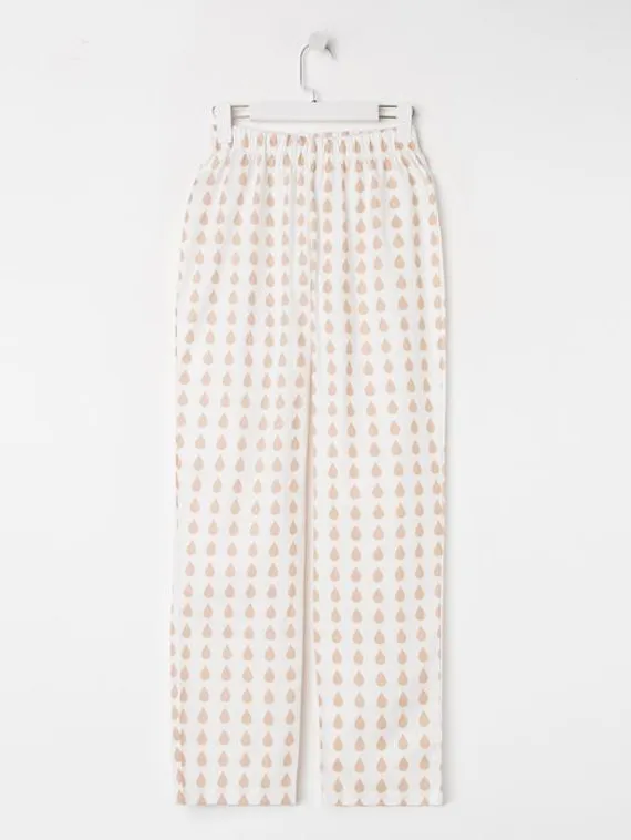 Брюки женские KAFTAN &quot;Drops&quot;, р. 40-42, белый