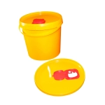 Емкость-контейнер для сбора игл 10 л Респект класс Б желтый