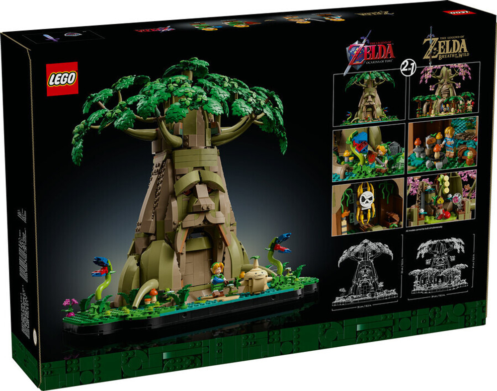 Конструктор LEGO The Legend of Zelda 77092 Великое Дерево Деку (2 в 1)