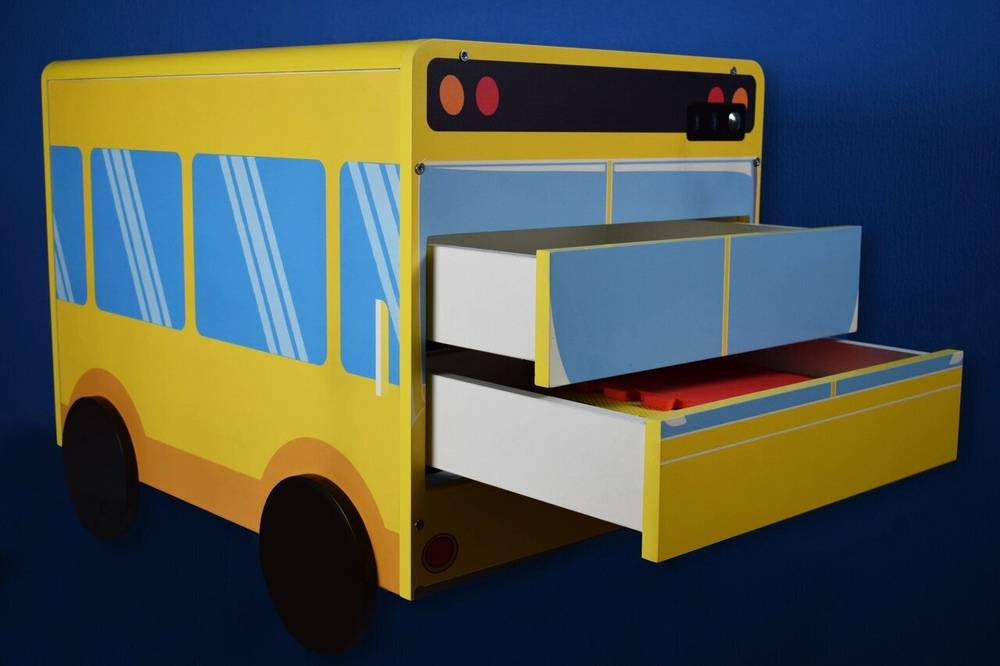 "Автобус кубик" интерактивный сенсорный стол (Windows)