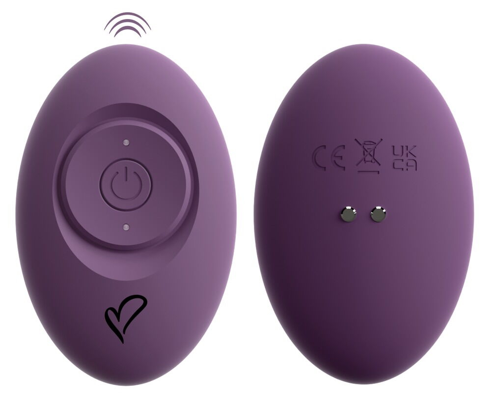 Фиолетовый тройной вибратор MIREVA RC Triple Hands-Free Vibrator