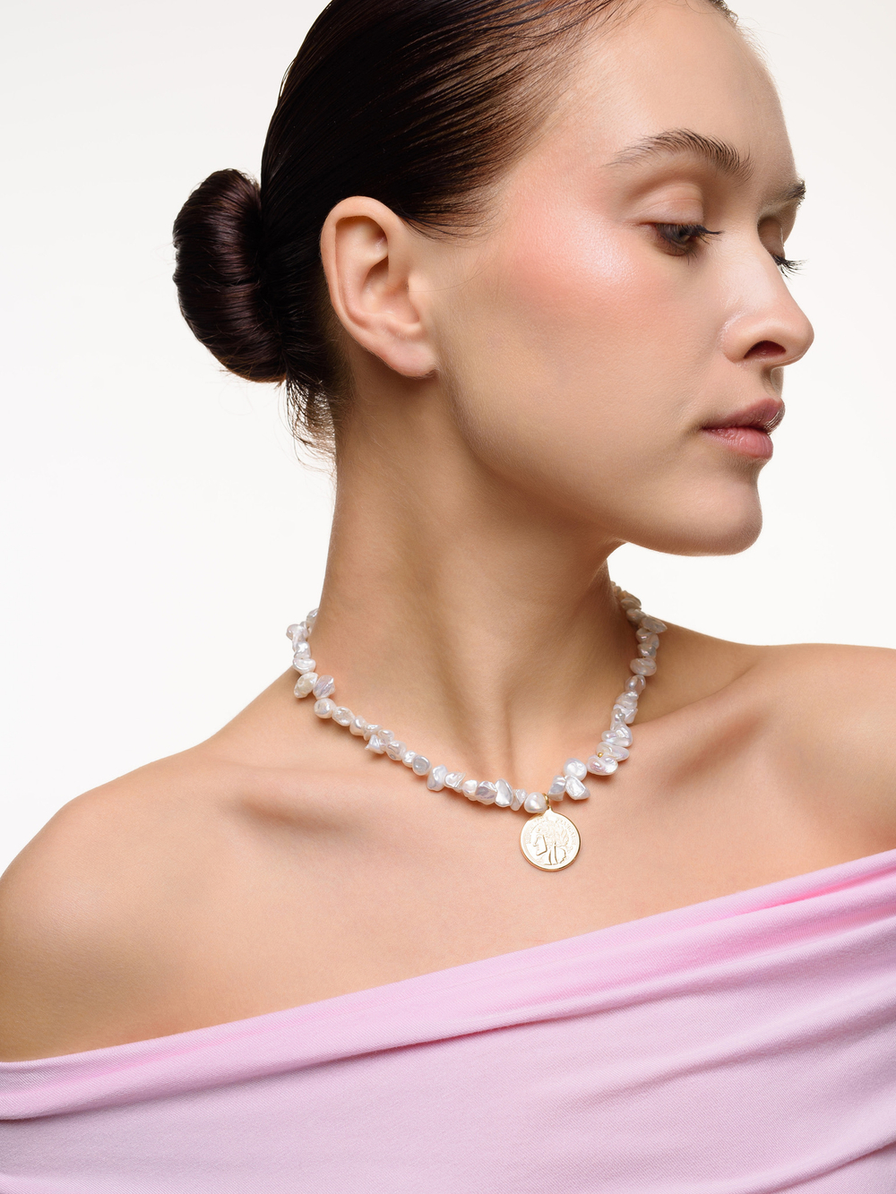 Колье "Cereals" Gold