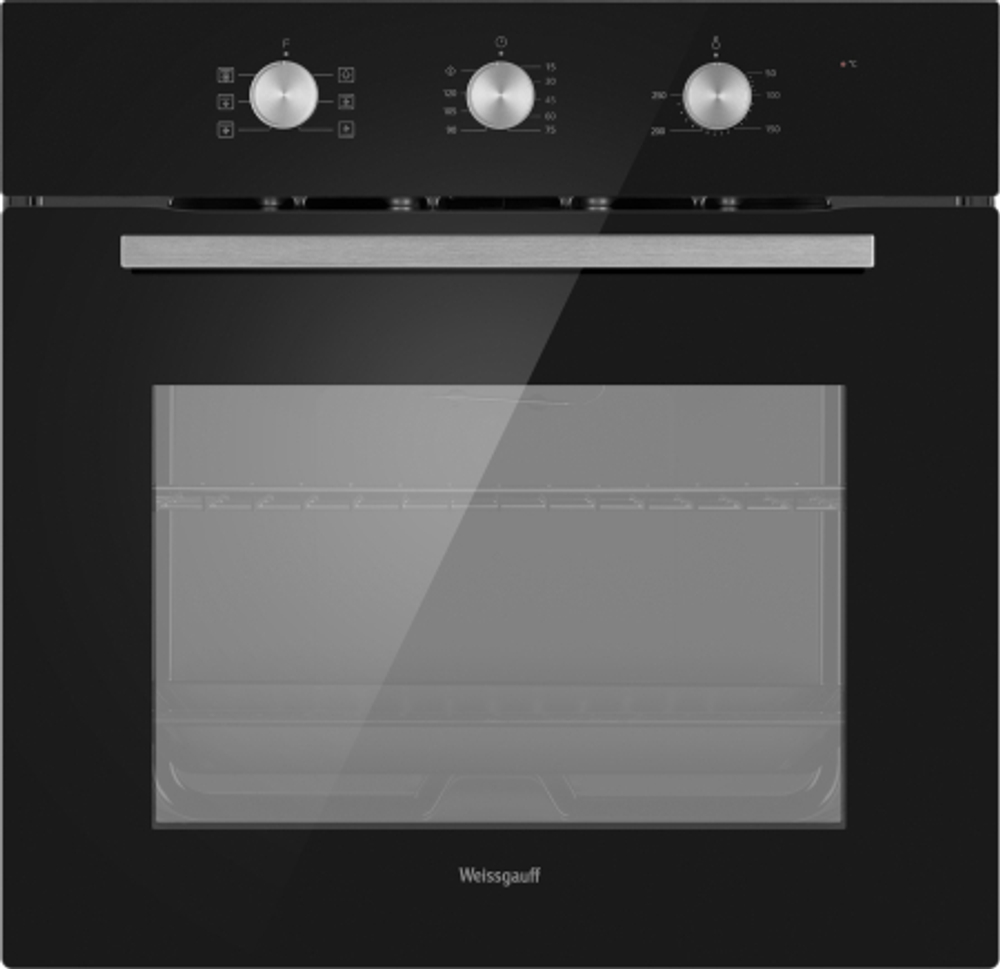 Электрический духовой шкаф Weissgauff EOM 206 BM черный (437405)