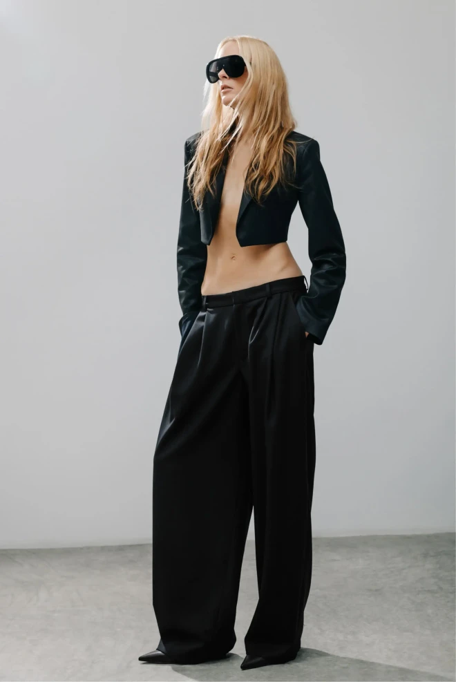 Укороченный жакет