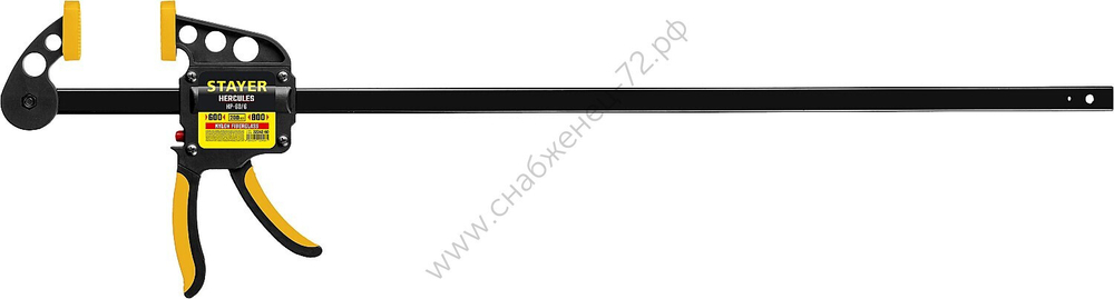 STAYER Hercules-P HP-60/6 600х60 мм, Пистолетная струбцина (32242-60)