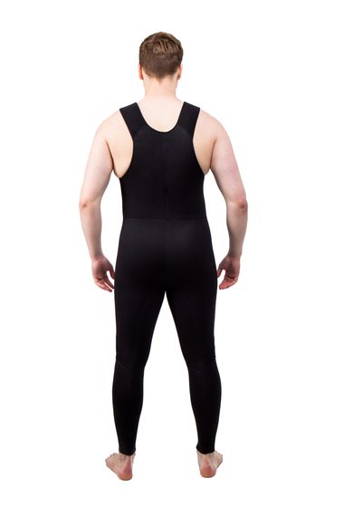 Гидрокостюм AquaTeam Hunter Jako 7 мм нейлон/открытая пора черный