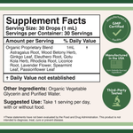 Double Wood Supplements - Adrenal Support Drops - 30x 1 mL liquid drops