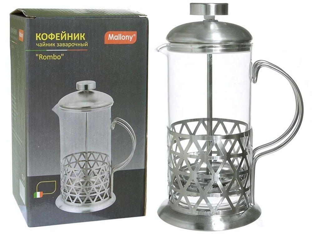 Френч-пресс 1л Rombo тм Mallony